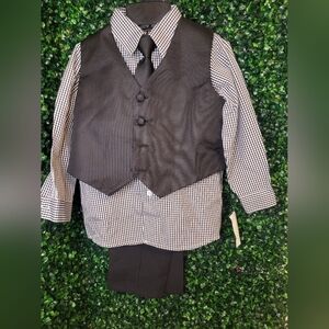 Toddler boy 3pc suit set (Not Made W/ Suit Jacket)